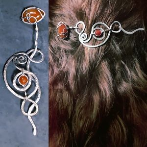 Sterling Silver Hair Pin